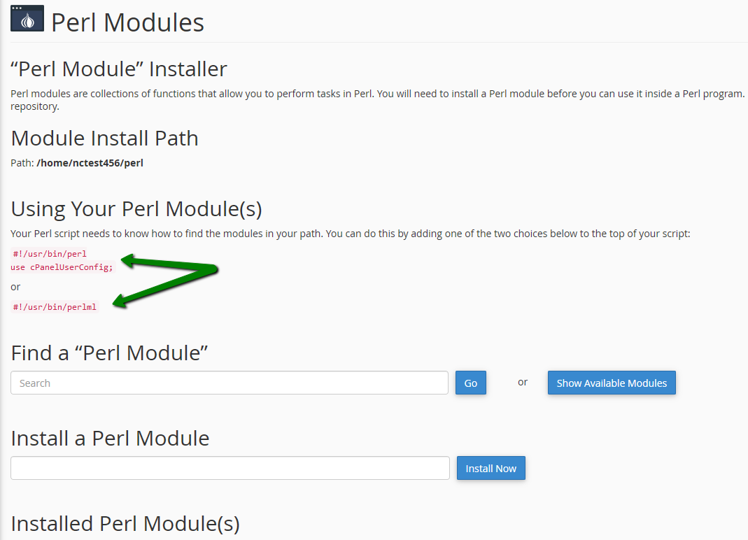 How to install Perl modules on shared servers