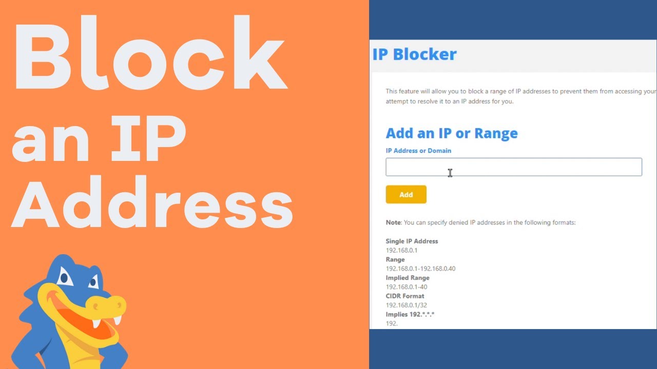 How to block IPs from accessing your website