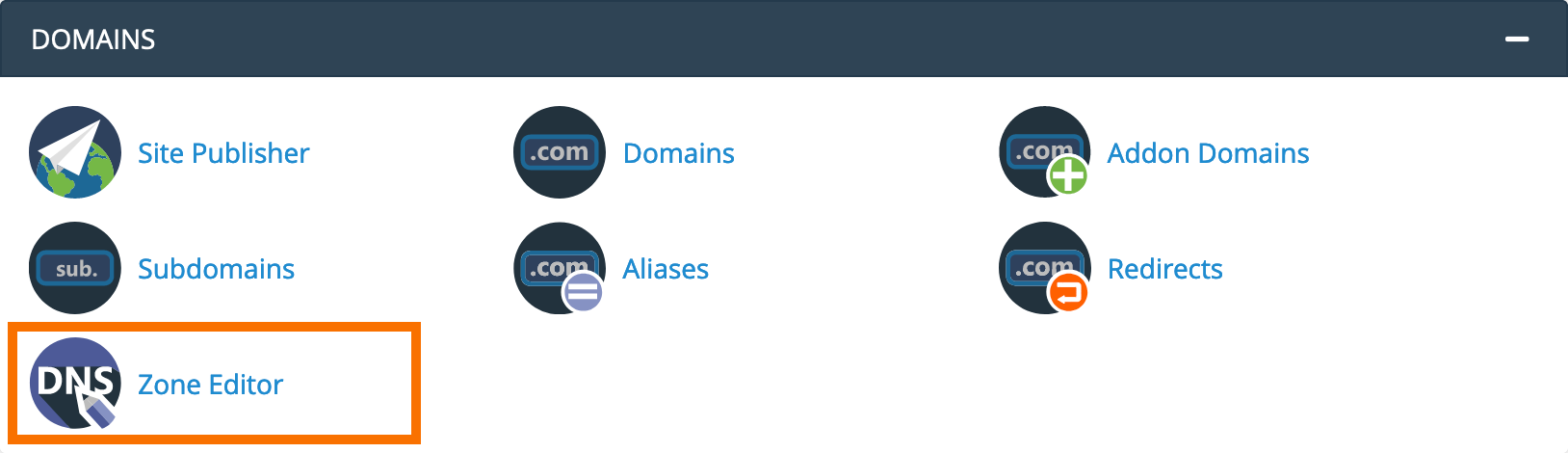 How to edit DNS zone in cPanel
