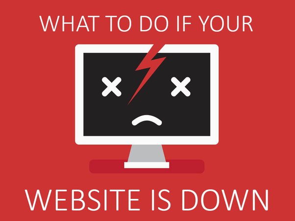 My website is down: what to do?