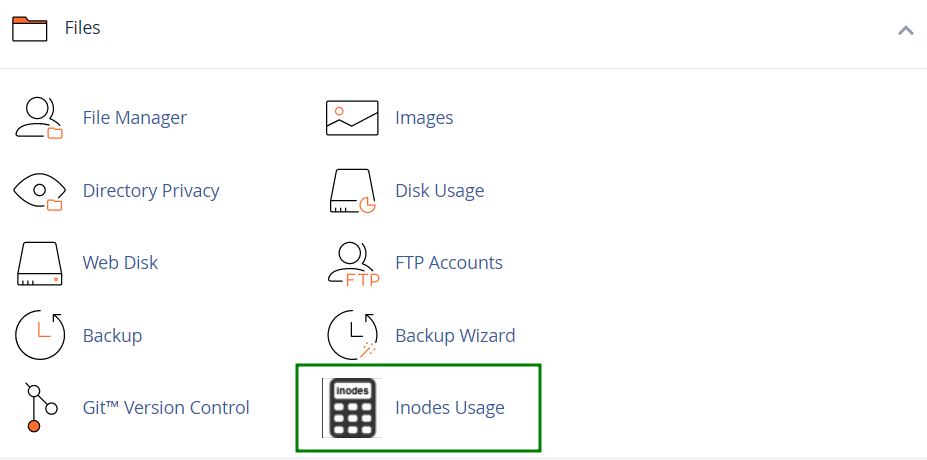 How to check the number of inodes in your hosting account